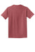 Port & Company PC099 Mens Beach Wash Short Sleeve Crewneck T-Shirt Red Rock Flat Back