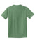 Port & Company PC099 Mens Beach Wash Short Sleeve Crewneck T-Shirt Safari Green Flat Back