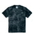 Port & Company PC145Y Youth Crystal Tie-Dye Short Sleeve Crewneck T-Shirt Black Flat Front