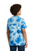 Port & Company PC145Y Youth Crystal Tie-Dye Short Sleeve Crewneck T-Shirt True Royal Blue Model Back