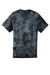 Port & Company PC145 Mens Crystal Tie-Dye Short Sleeve Crewneck T-Shirt Black Flat Back