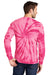 Port & Company PC147LS Mens Tie-Dye Long Sleeve Crewneck T-Shirt Pink Model Back