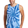 Port & Company Mens Tie-Dye Tank Top - Royal Blue