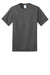 Port & Company PC150 Mens Short Sleeve Crewneck T-Shirt Charcoal Grey Flat Front