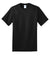 Port & Company PC150 Mens Short Sleeve Crewneck T-Shirt Jet Black Flat Front