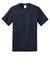 Port & Company PC150 Mens Short Sleeve Crewneck T-Shirt Navy Blue Flat Front