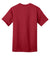 Port & Company PC150 Mens Short Sleeve Crewneck T-Shirt Red Flat Back