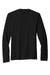 Port & Company PC330LS Mens Long Sleeve Crewneck T-Shirt Black Flat Back