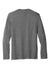 Port & Company PC330LS Mens Long Sleeve Crewneck T-Shirt Heather Graphite Grey Flat Back