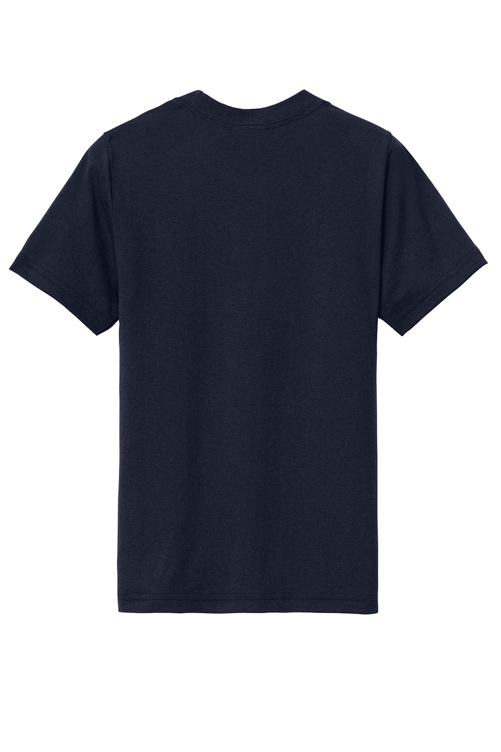 Port & Company PC330Y Youth Short Sleeve Crewneck T-Shirt Deep Navy Blue Flat Back