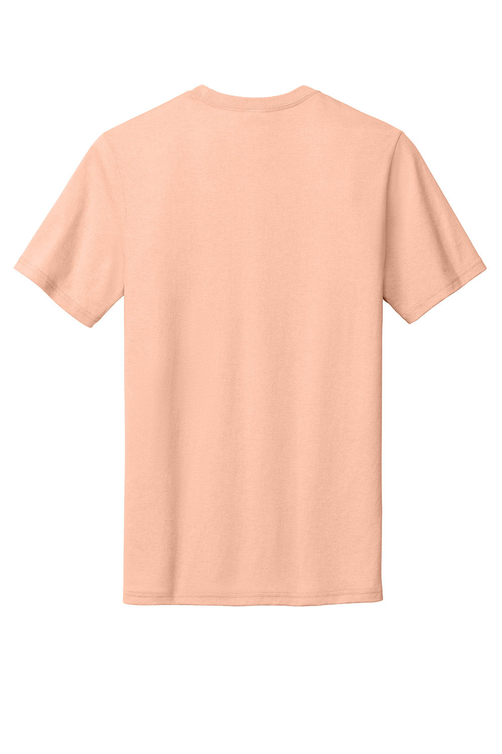 Port & Company PC330 Mens Short Sleeve Crewneck T-Shirt Heather Dusty Peach Flat Back