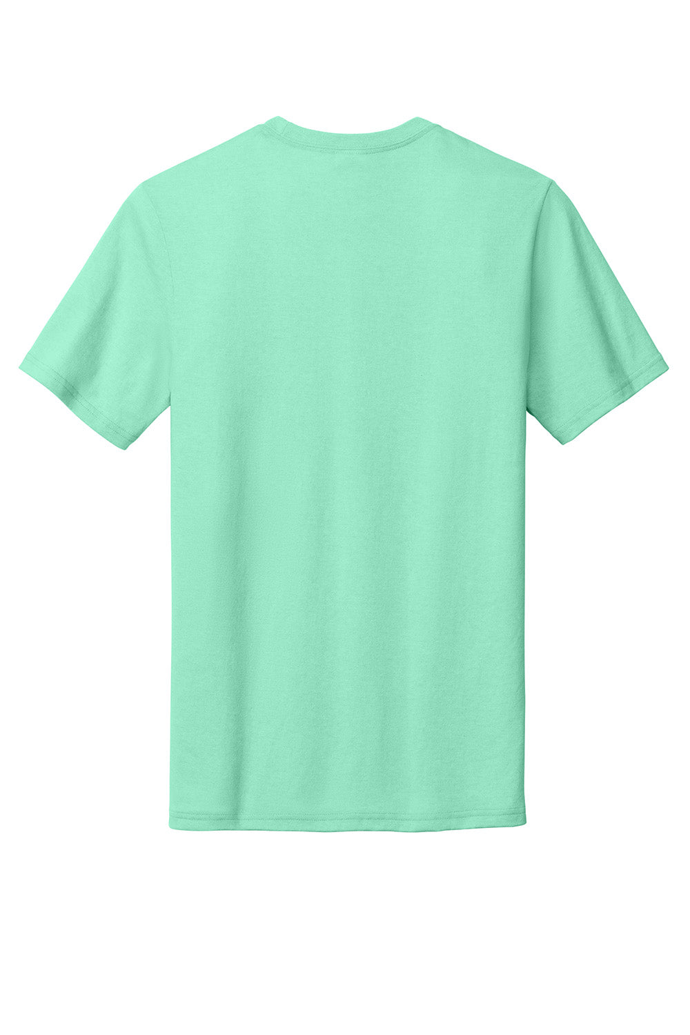 Port & Company PC330 Mens Short Sleeve Crewneck T-Shirt Heather Jadeite Green Flat Back