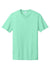 Port & Company PC330 Mens Short Sleeve Crewneck T-Shirt Heather Jadeite Green Flat Front