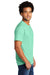 Port & Company PC330 Mens Short Sleeve Crewneck T-Shirt Heather Jadeite Green Model Side