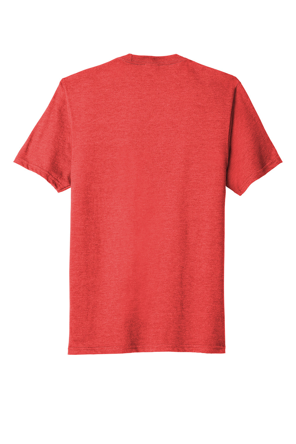 Port & Company PC330 Mens Short Sleeve Crewneck T-Shirt Heather Bright Red Flat Back