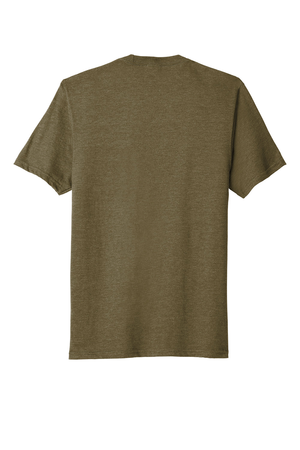 Port & Company PC330 Mens Short Sleeve Crewneck T-Shirt Heather Coyote Brown Flat Back