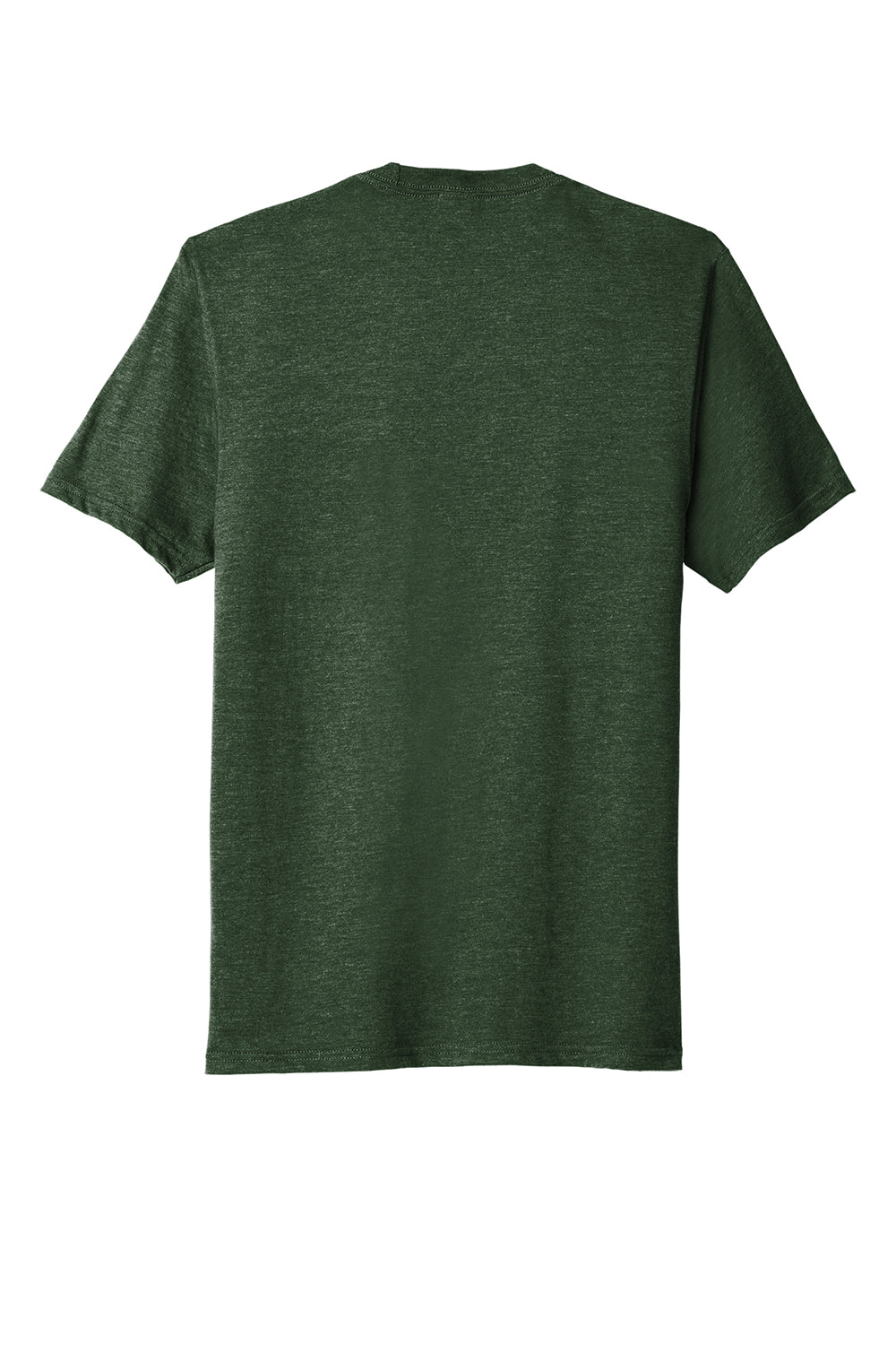 Port & Company PC330 Mens Short Sleeve Crewneck T-Shirt Heather Forest Green Flat Back