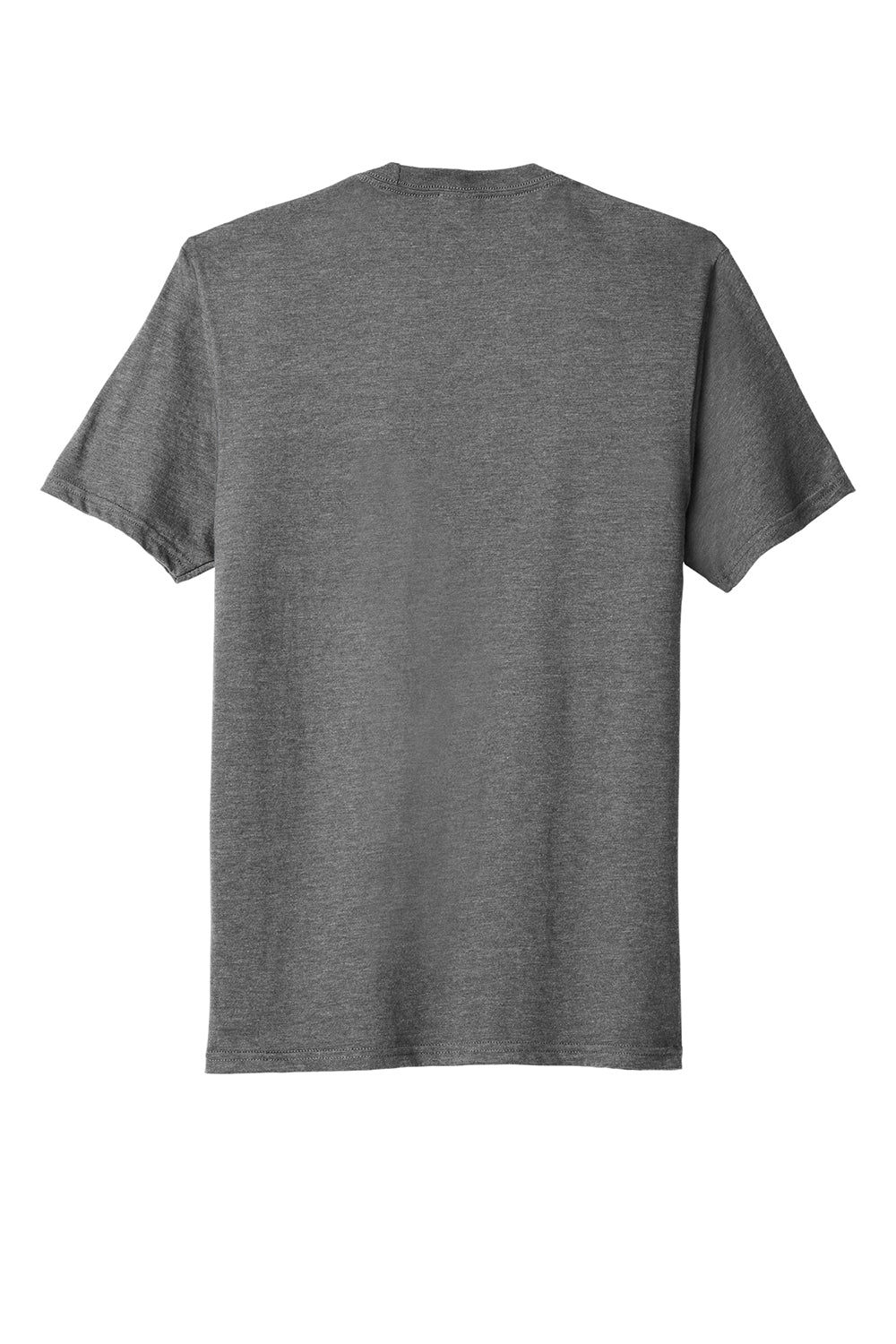 Port & Company PC330 Mens Short Sleeve Crewneck T-Shirt Heather Graphite Grey Flat Back