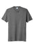 Port & Company PC330 Mens Short Sleeve Crewneck T-Shirt Heather Graphite Grey Flat Front