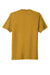 Port & Company PC330 Mens Short Sleeve Crewneck T-Shirt Heather Ochre Yellow Flat Back