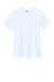 Port & Company PC340Y Youth CVC Short Sleeve Crewneck T-Shirt White Flat Front