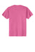 Port & Company PC340 Mens CVC Short Sleeve Crewneck T-Shirt Awareness Pink Flat Back