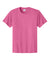 Port & Company PC340 Mens CVC Short Sleeve Crewneck T-Shirt Awareness Pink Flat Front