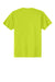 Port & Company PC340 Mens CVC Short Sleeve Crewneck T-Shirt Charge Green Flat Back