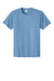 Port & Company PC340 Mens CVC Short Sleeve Crewneck T-Shirt Tundra Blue Flat Front