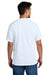 Port & Company PC340 Mens CVC Short Sleeve Crewneck T-Shirt White Model Back