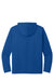 Port & Company PC380H Mens Performance Long Sleeve Hooded T-Shirt Hoodie True Royal Blue Flat Back