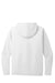 Port & Company PC380H Mens Performance Long Sleeve Hooded T-Shirt Hoodie White Flat Back