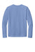 Port & Company PC380LS Mens Dry Zone Performance Moisture Wicking Long Sleeve Crewneck T-Shirt Carolina Blue Flat Back