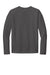 Port & Company PC380LS Mens Dry Zone Performance Moisture Wicking Long Sleeve Crewneck T-Shirt Charcoal Grey Flat Back