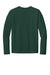 Port & Company PC380LS Mens Dry Zone Performance Moisture Wicking Long Sleeve Crewneck T-Shirt Dark Green Flat Back