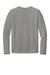 Port & Company PC380LS Mens Dry Zone Performance Moisture Wicking Long Sleeve Crewneck T-Shirt Concrete Grey Flat Back