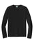 Port & Company PC380LS Mens Dry Zone Performance Moisture Wicking Long Sleeve Crewneck T-Shirt Jet Black Flat Front