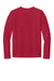 Port & Company PC380LS Mens Dry Zone Performance Moisture Wicking Long Sleeve Crewneck T-Shirt Red Flat Back