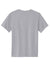 Port & Company PC380Y Youth Dry Zone Performance Moisture Wicking Short Sleeve Crewneck T-Shirt Silver Grey Flat Back