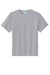 Port & Company PC380Y Youth Dry Zone Performance Moisture Wicking Short Sleeve Crewneck T-Shirt Silver Grey Flat Front