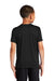 Port & Company PC380Y Youth Dry Zone Performance Moisture Wicking Short Sleeve Crewneck T-Shirt Jet Black Model Back