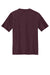 Port & Company PC380 Mens Dry Zone Performance Moisture Wicking Short Sleeve Crewneck T-Shirt Athletic Maroon Flat Back