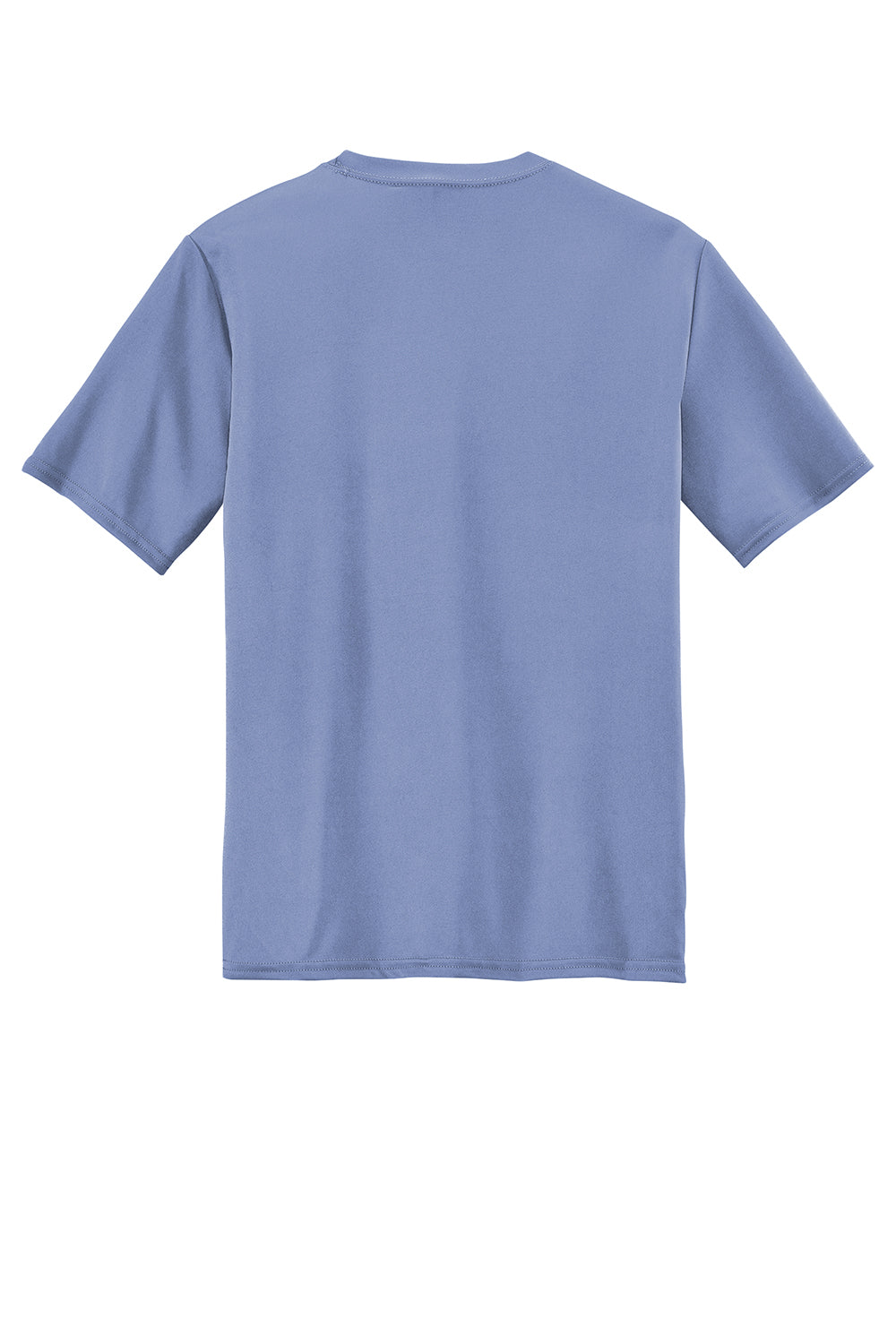 Port & Company PC380 Mens Dry Zone Performance Moisture Wicking Short Sleeve Crewneck T-Shirt Carolina Blue Flat Back