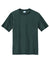 Port & Company PC380 Mens Dry Zone Performance Moisture Wicking Short Sleeve Crewneck T-Shirt Dark Green Flat Front