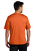 Port & Company PC380 Mens Dry Zone Performance Moisture Wicking Short Sleeve Crewneck T-Shirt Deep Orange Model Back