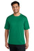 Port & Company PC380 Mens Dry Zone Performance Moisture Wicking Short Sleeve Crewneck T-Shirt Kelly Green Model Front