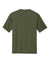 Port & Company PC380 Mens Dry Zone Performance Moisture Wicking Short Sleeve Crewneck T-Shirt Olive Drab Green Flat Back