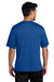 Port & Company PC380 Mens Dry Zone Performance Moisture Wicking Short Sleeve Crewneck T-Shirt True Royal Blue Model Back