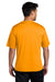 Port & Company PC380 Mens Dry Zone Performance Moisture Wicking Short Sleeve Crewneck T-Shirt Gold Model Back