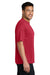 Port & Company PC380 Mens Dry Zone Performance Moisture Wicking Short Sleeve Crewneck T-Shirt Red Model Side